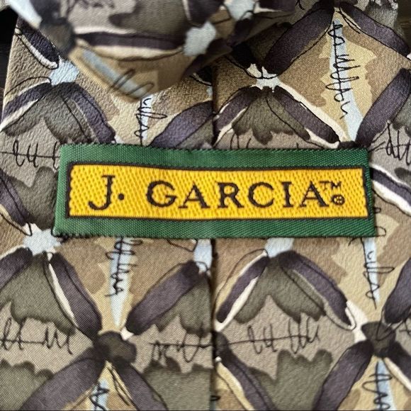 Jerry Garcia Silk Tie - Guinea Pig Angst - Collection Eighteen - Picture 4 of 4